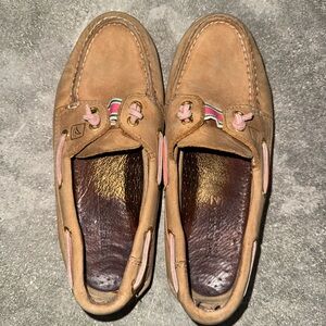 Sperry Top-Sider Leather Slide Boat Shoes – Women’s Size 6 – Used